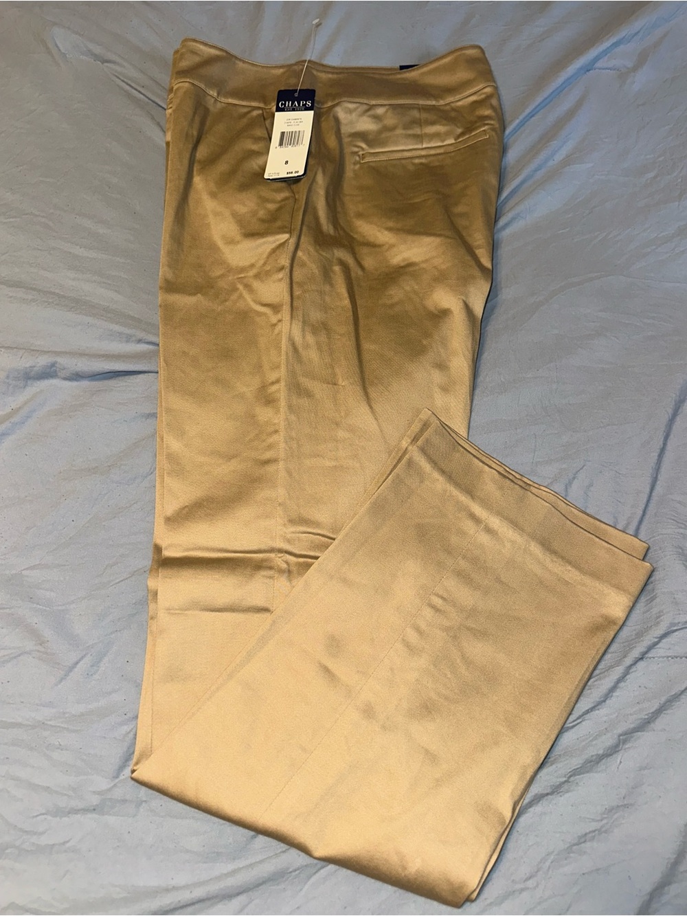Chaps Women's Straight-Leg Pants - Khaki Tan